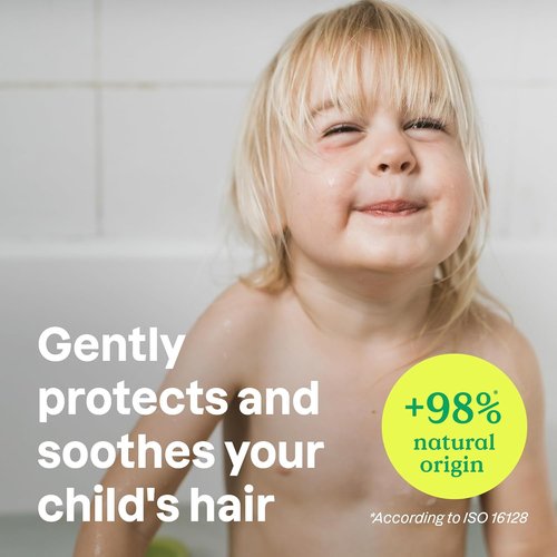 ATTITUDE Kids Hair Conditioner - Vegan Plant-Based Detangler with Blueberry - 8 Fl Oz