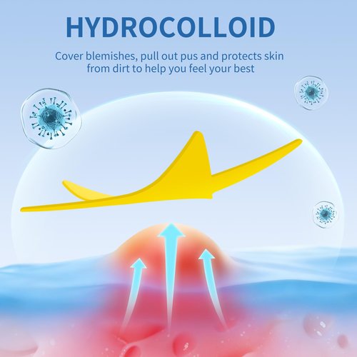 Daolyo Pimple Patches for Face, 3 Size 280 Counts Hydrocolloid Acne Patches, Cute Star Pimple Stickers with Salicylic Acid, Tea Tree Oil & Calendula Oil, for Covering Zits and Blemishes