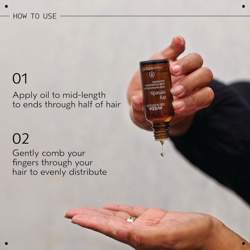 Aveda Dry Remedy Daily Moisturizing Oil - Instantly Hydrates Dry Hair | 90% Naturally Derived | 1 Fl Oz