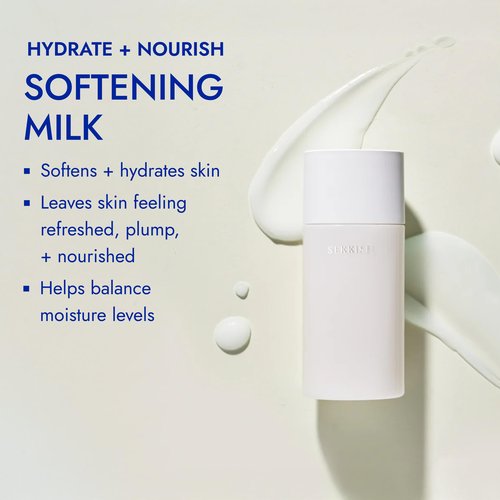 SEKKISEI CLEAR WELLNESS Softening Milk N, Lightweight Facial Emulsion for Sensitive Skin, 5 Ounce