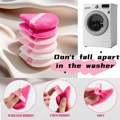 BS-MALL Mini Makeup Sponge Set Professional Triangle Puff 49 Pcs- Pro V3.0 Cloud Technology Material Flawless flow Mini Sponge Set & Triangle Puff With Waterproof Travel Silicone Bag Gift Set