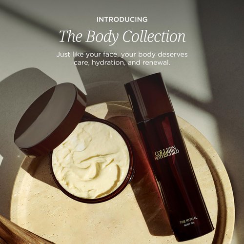 Colleen Rothschild THE RITUAL Body Cream with Ceramides, Hyaluronic Acid & Shea Butter, Nourishing Moisturizer Lotion for All Skin Types