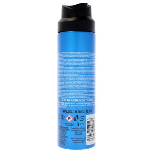Cristiano Ronaldo CR7 Play It Cool Body Spray - Fresh Citrus & Aromatic Fougere - 6.8 Oz Invigorating Scent