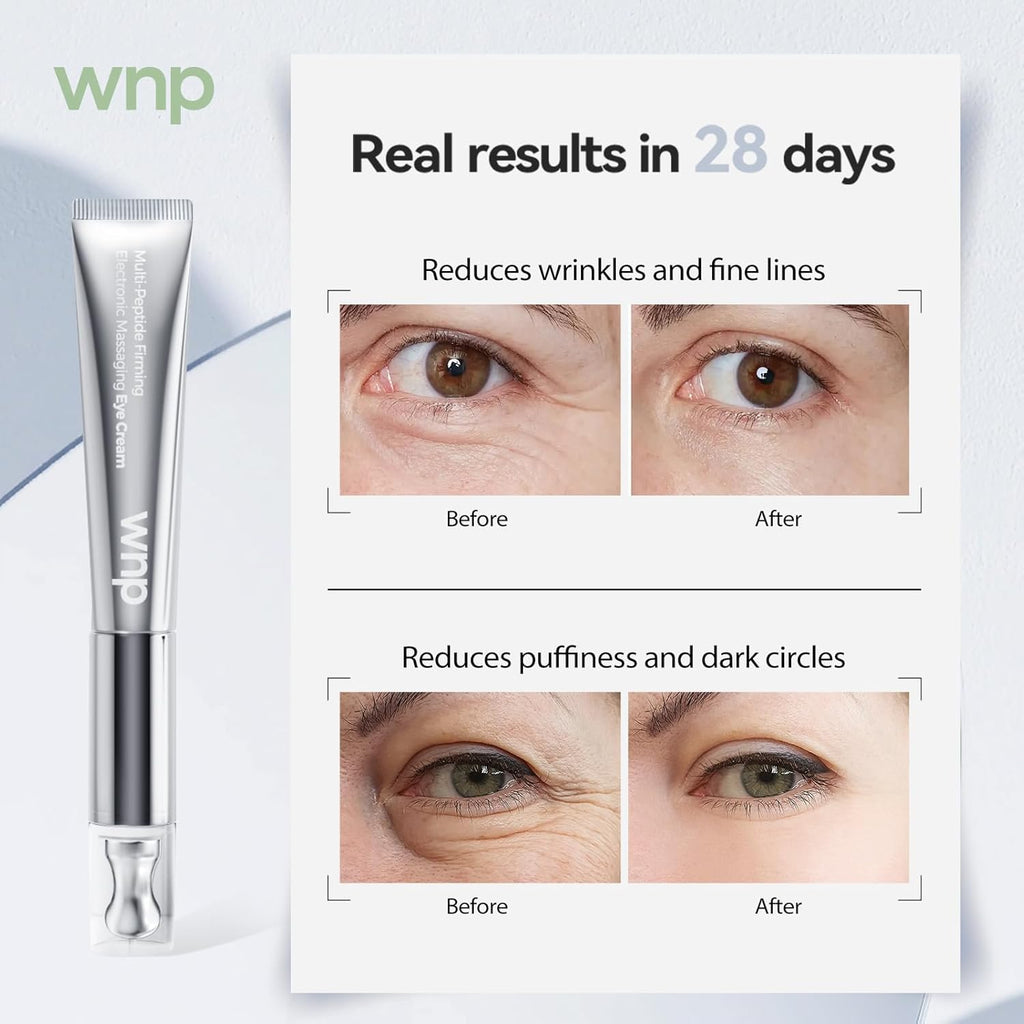 WNP Eye Cream - Anti-Aging Multi-Peptide Firming Treatment for Puffiness & Dark Circles