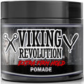 Viking Revolution Extreme Hold Pomade for Men - Extra Firm Hold & High Shine - Water-Based, Easy to Wash Out, 4oz