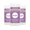 HUMBLE BRANDS Original Formula Aluminum-free Deodorant. Long Lasting Odor Control with Baking Soda and Essential Oils, Mountain Lavender, Pack of 3