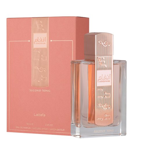 Lattafa Angham Second Song Eau de Parfum 100ml - Unisex Oriental Vanilla Fragrance | Long-Lasting Sweet & Creamy Aroma