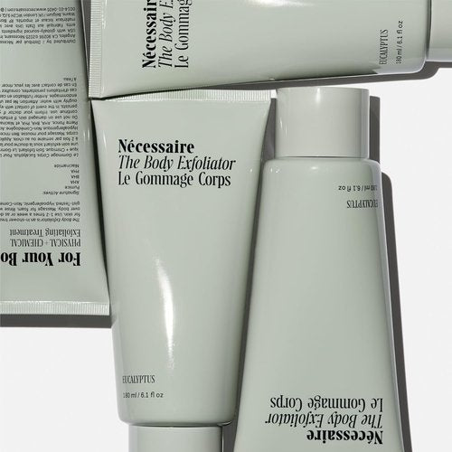 Nécessaire The Body Exfoliator - Eucalyptus AHA/BHA/PHA Formula for Smooth Skin | 180 ml / 6.1 fl oz