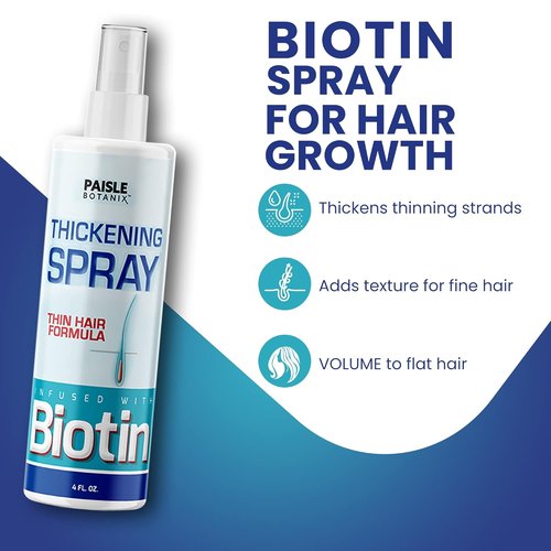 Skiennix Biotin Hair Thickening Serum - Boost Hair Growth & Volume | DHT Blocker for Fine Hair