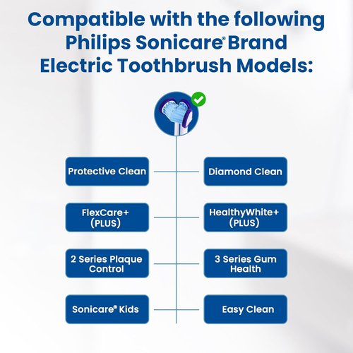 Philips Sonicare® Replacement Toothbrush Heads - Extra Soft Bristles for DiamondClean & More | 3 Pack