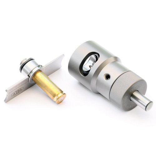Deraco Engineering Ugly SRT Shoulder Referenced Brass Case Trimmer - Simple, Precise, and Fast (NO.33 Collet ONLY (7mm REM SAUM))