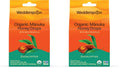 Wedderspoon Organic Manuka Honey Drops - Eucalyptus & Bee Propolis, 20 Count (4oz) | Soothing Remedy for Dry Throats - Pack of 2