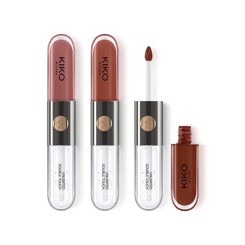 KIKO Milano Unlimited Double Touch Lipstick Kit | 3 Liquid Lipsticks