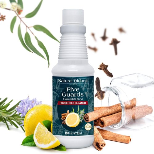 Natural Riches Household Cleaner - Essential Oil Blend for Deep Cleaning | 16 Fl Oz