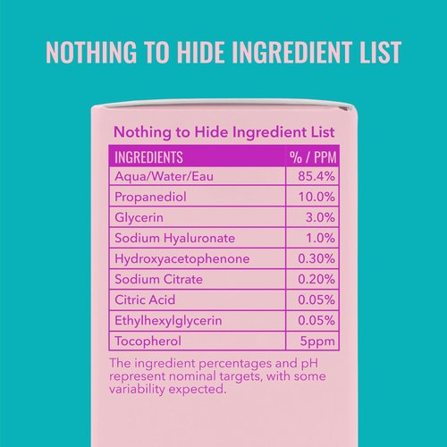 Good Molecules Hyaluronic Acid Serum Pack 2 – 30 ml Each | 1% Hyaluronic Acid, Non-Greasy Ultra Hydrating Serum, Facial Moisturizer for Plumper Skin, Skin Care for Face
