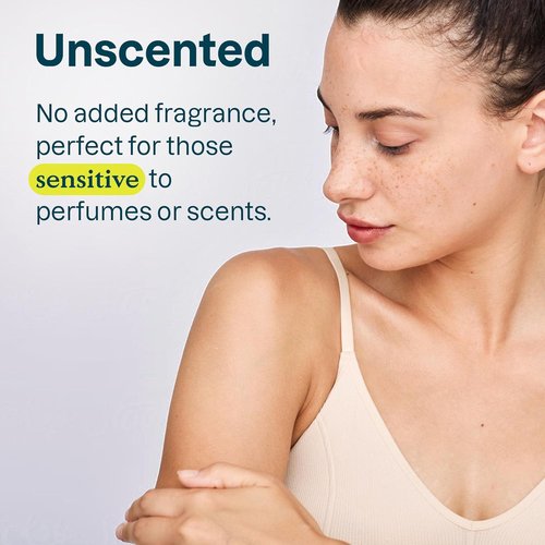 ATTITUDE Deodorant for Sensitive Skin - Aluminum Free, Vegan & Unscented, Long-Lasting Protection | 2.64 Oz