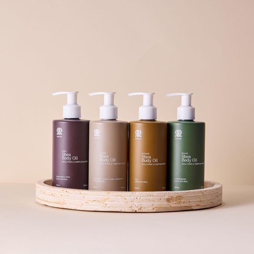 R&R Skincare Revive Shea Body Oil - Fast-Absorbing Hydrating Oil with Lemongrass | Nourishing for Dry Skin