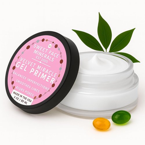 Skiennix Makeup Primer Gel - 3oz Hydrating Face Primer, Blurs Lines & Reduces Pores, Waterproof Velvet Finish
