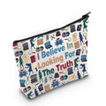 LEVLO Nancy Movie Cosmetic Bag Nancy Fans Gift I Believe In Looking For The Truth Nancy Makeup Zipper Pouch Bag For Women Girls (Looking For The Truth F Bag)
