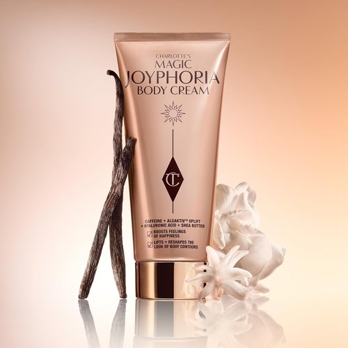 Charlotte Tilbury Magic Joyphoria Body Cream - Hydrating & Firming Lotion with Floral Vanilla Scent | Reduces Cellulite (200ml)