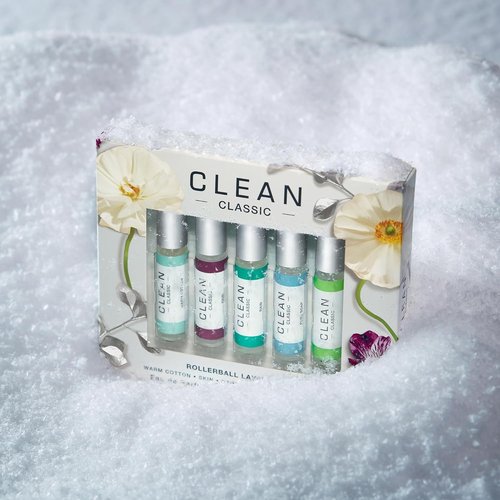 CLEAN Eau de Parfum Rollerball Gift Set - Light, Layerable Fragrance | Vegan & Travel Size