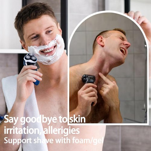 SH30/52 Replacement Blades - Dual-Ring Precision Shaving Heads with Titanium Coating | 6-Pack for Series 1000, 2000, 3000 & PTxxx Razors