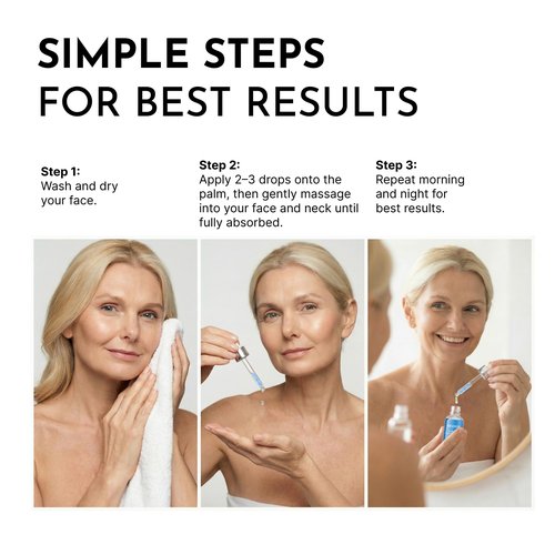GHK-Cu Peptide Copper Peptides Serum for Face - Topical GHKCu with Hyaluronic Acid for Healthy Aging - Multi-Peptide Formula to Promote Collagen Support Fine Lines Firming Skin Elasticity Hydration