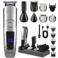 ritarga Beard Trimmer for Men, 20 Length Settings, Waterproof Electric Razor for Men with A Razor Stand, Hair Trimmer, Nose Hair Trimmer, Cordless Hair Clippers, All-in-One Grooming Kit