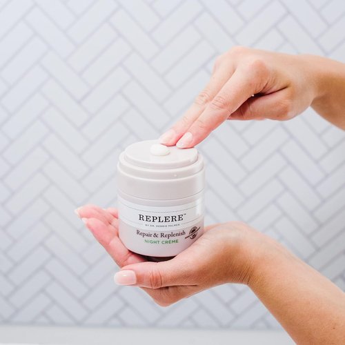 Replere Night Crème - All-Natural Moisturizer to Repair & Replenish Skin - 1.7 OZ