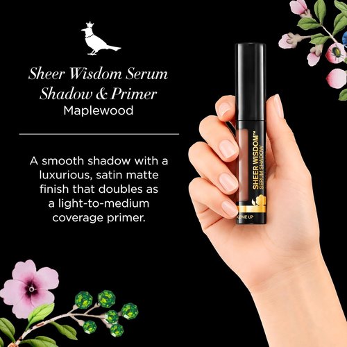 butter LONDON Sheer Wisdom Serum Liquid Eyeshadow - 2-In-1 Satin Matte Primer for Hooded Eyes, 0.13 Oz