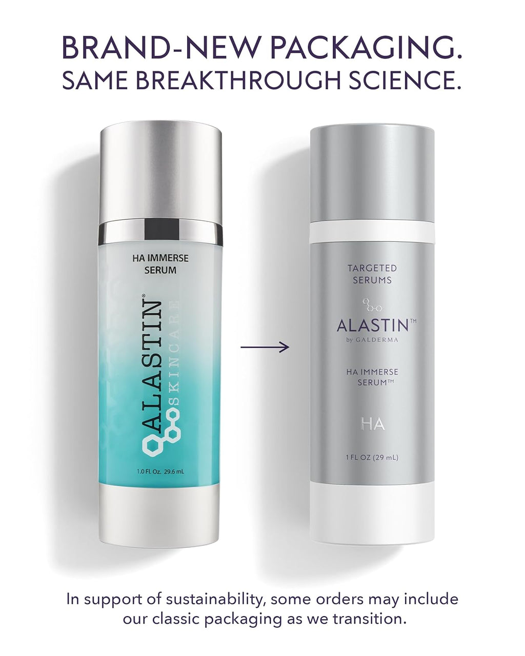 ALASTIN Skincare Hyaluronic Acid Face Serum - Restorative Moisturizer for Radiant Skin (1 oz)