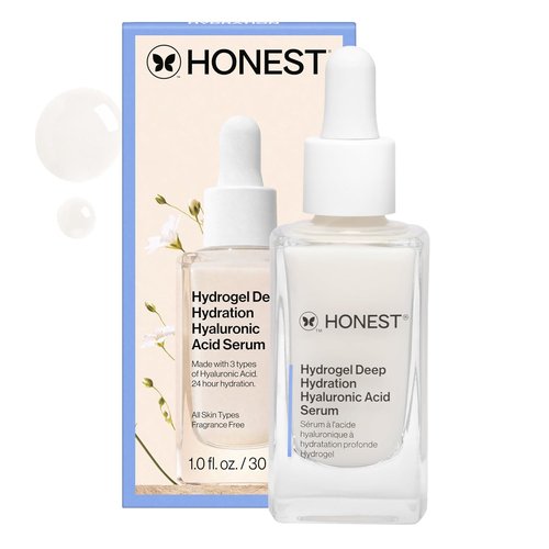 Honest Beauty Hyaluronic Acid Serum - Deep Hydration & Moisturizing for Sensitive Skin | 1 fl oz