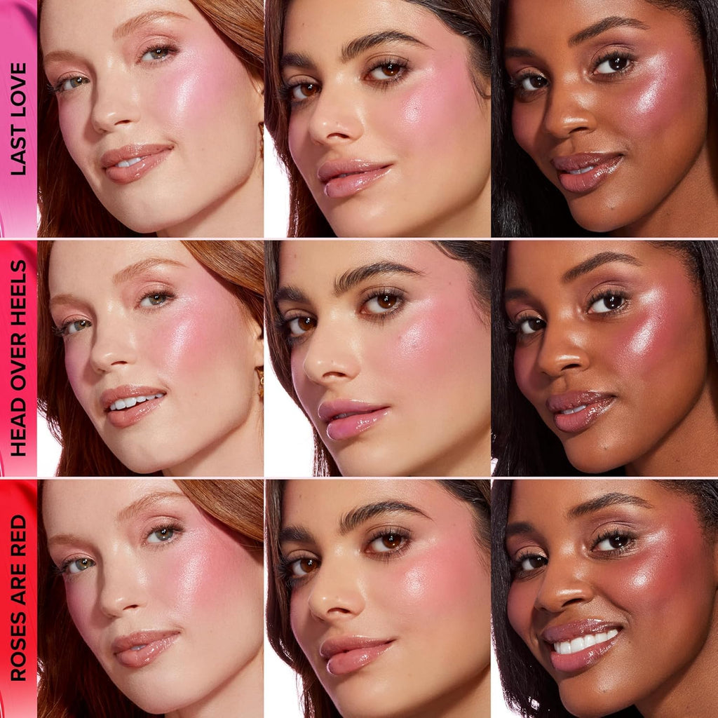 Too Faced Love Flush Blush - Glowing Liquid Blush for a Luminous Finish | Blendable, Natural Color