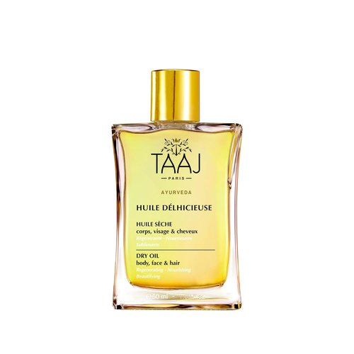 TAAJ Délhicieuse Dry Beauty Oil - Nourishing Face, Body & Hair Oil | Revitalizes & Protects | 1.7 fl oz