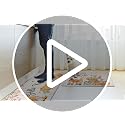 Colorful Fall Kitchen Mat Set Anti-Fatigue Floor Mats with Pumpkin Design - 2 pcs