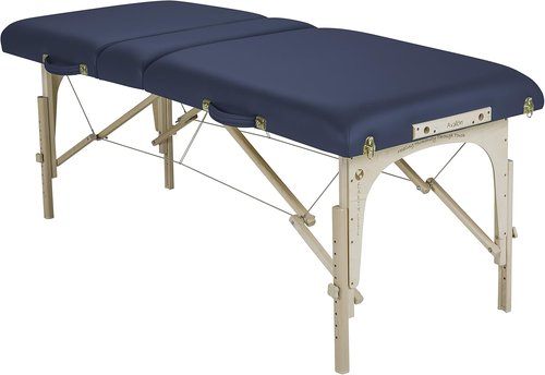 Earthlite Portable Massage Table Package - Avalon with Reiki Endplate, Premium Flex-Rest Face Cradle & Strata Cushion (30”x73”)