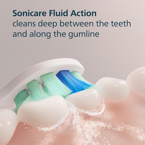 Philips Sonicare C2 Plaque Control - Genuine Electric Toothbrush Heads, White, 2-Pack | HX9022/77