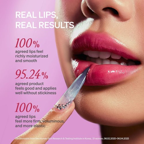 KNEMO LipLock Jelly Serum - Hydrating & Plumping Korean Skincare for Dry Lips | Grape Crush Tint