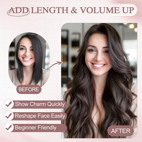 SEGO Pro Halo Hair Extensions Real Human Hair Wavy Invisible Wire Hairpiece Adjustable One Piece With 2 Secure Clips For Women to Add Length,12inch Gold Blonde Mixed Bleach Blonde,55g