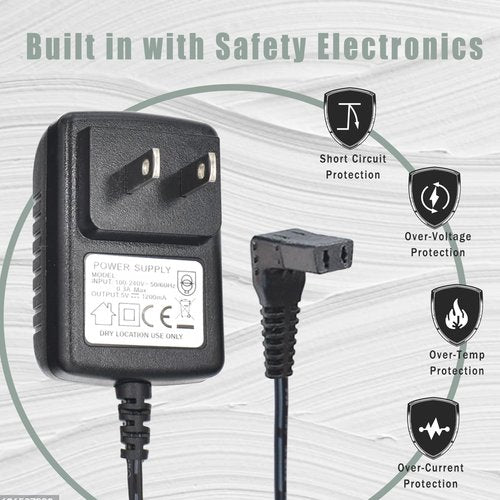 BOEEA Charger for Wahl Trimmer 9864SS, SS2L, WSS3L, 9818A, 5616L, 5701,9870, 9884L2, 9896, 9899, Fit 9864 Stainless Steel Lithium Ion 2.0+ Beard Trimmer