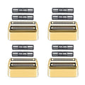 4 Pcs Replacement Foil and Cutters Compatible with BaBylissPRO Double Foil Shaver, Replacement Foil Compatible with FXFS2 Shaver (Gold)