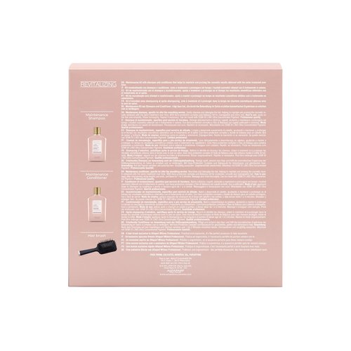 Alfaparf Milano Keratin Therapy Shampoo & Conditioner Set - Revitalizing Formula for Damaged Hair - Adds Shine & Softness