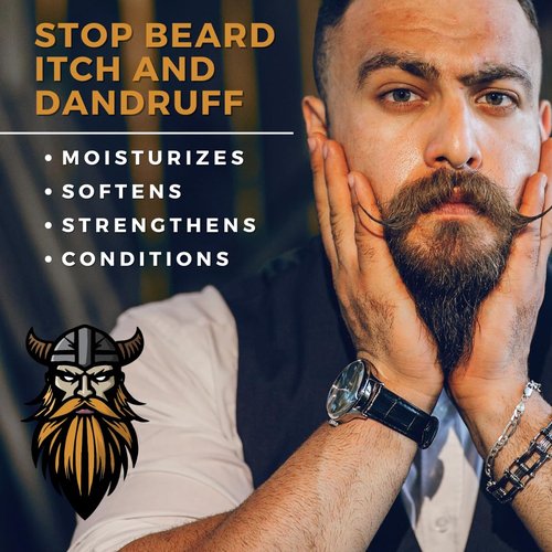 Veien Beard Oil for Men - White Tea Scented Beard Softener & Conditioner - 2oz Premium Grooming Oil