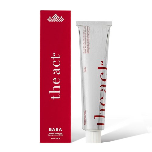 Act BABA Whipped Body Cream - Deep Moisturizing Shea Butter Lotion for All Skin Types | 5 Fl Oz