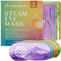 Body Restore Self Heating Warm Compress for Dry Eyes 5 Pack - Heated Eye Mask for Fast Relief, Birthday Gifts for Women, Men, Travel Essentials, Stye Eye Treatment, Eye Patch, Relaxation - Variety