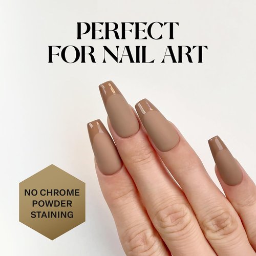 APRÉS Non-Wipe Matte Top Gel Coat - 15ml | Soak Off Gel Nail Polish for a Stunning Matte Finish