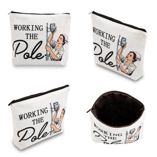 12pcs Nurses Week Gifts Bulk 2025 Nurses Day Gifts Bulk,ICU ER RN Gifts for Nurses Appreciation Graduation Nurse Makeup Bag,Nurse Gifts for Women Nurse Accessories for Work Shopping,Travel