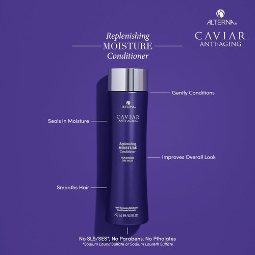 Alterna CAVIAR Anti-Aging Moisture Conditioner - Hydrates & Restores Dry, Brittle Hair | Sulfate Free