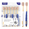 JBEIJIAN Extra Soft Toothbrush for Sensitive TeethWith ，10000 Bristles Nano Toothbrush Soft Bristles for Sensitive & Receding Gums, Perfect for Whiter Teeth, 6 Pack