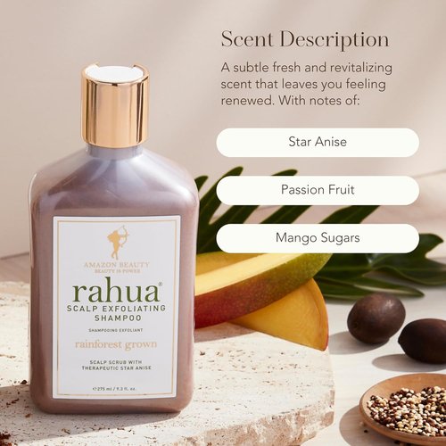 Rahua Scalp Exfoliating Shampoo - Vegan Formula for Gentle Cleansing & Buildup Removal | 9.3 Fl Oz